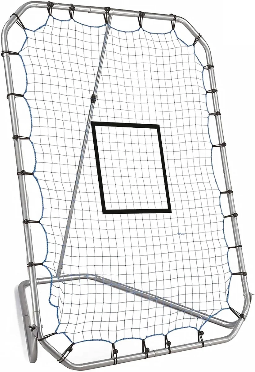Franklin Sports Baseball Rebounder Net - Baseball Pitchback Net + Throwing Trainer - All Angle Bounce Back Return - Multi-Position Fielding + Throwing Aid