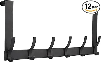 Optish Over The Door Hooks 12 Coat Hook