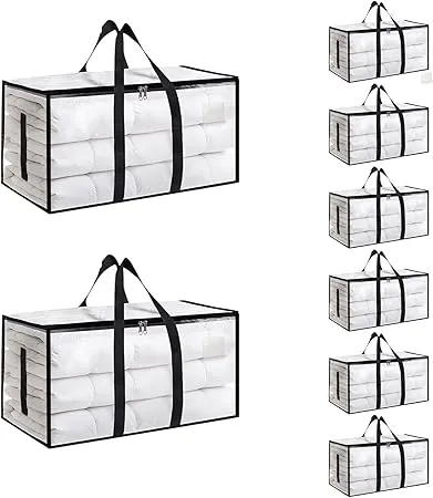 8 Pack Extra Large Heavy Duty Moving Bags Waterproof