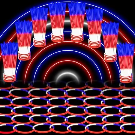 Glow Sticks Bulk 4th of July Party Favors 50 Pack